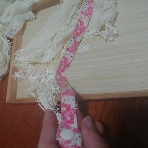 Hello kitty bundle tooth brush cover & bracelet